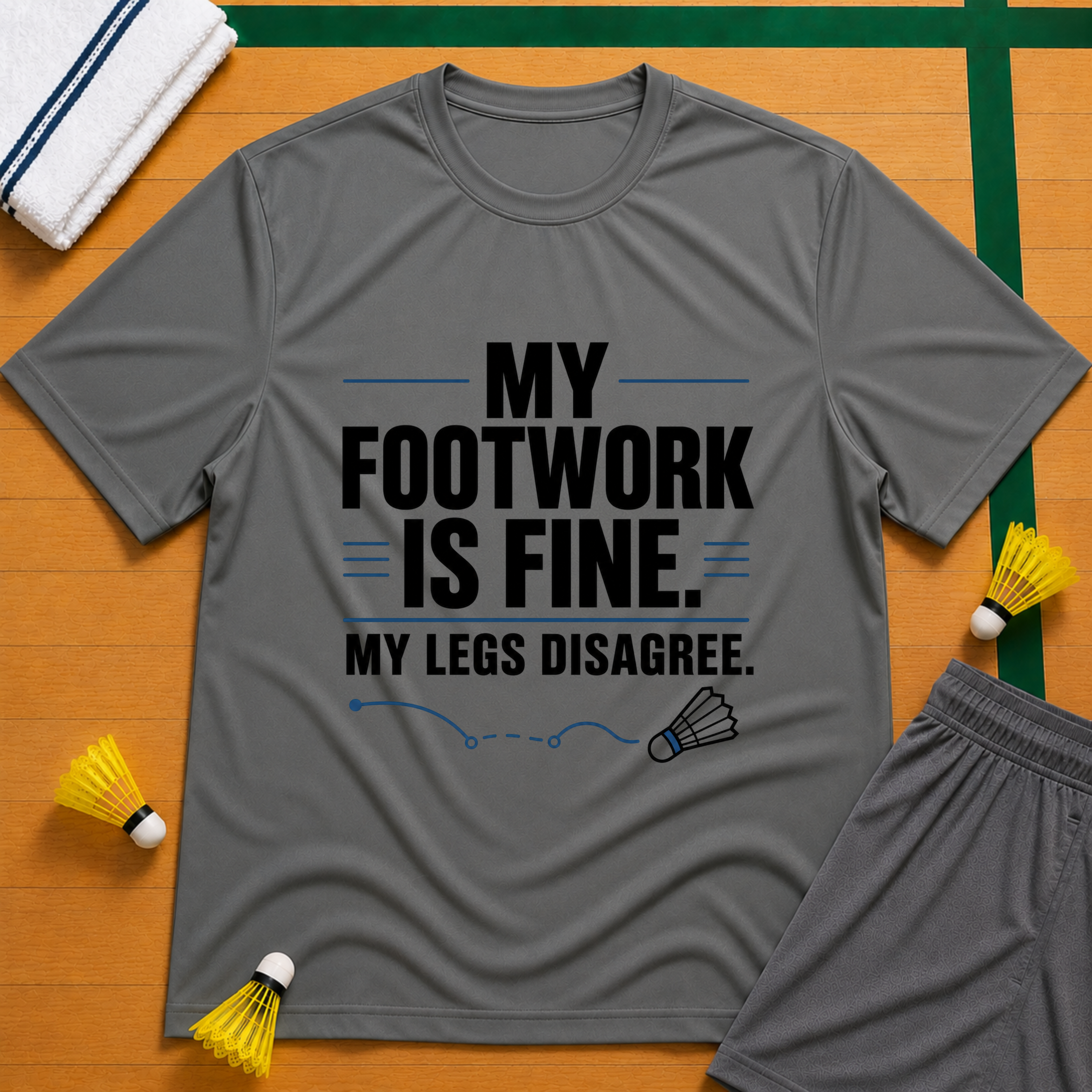 My Footwork Is Fine T-Shirt