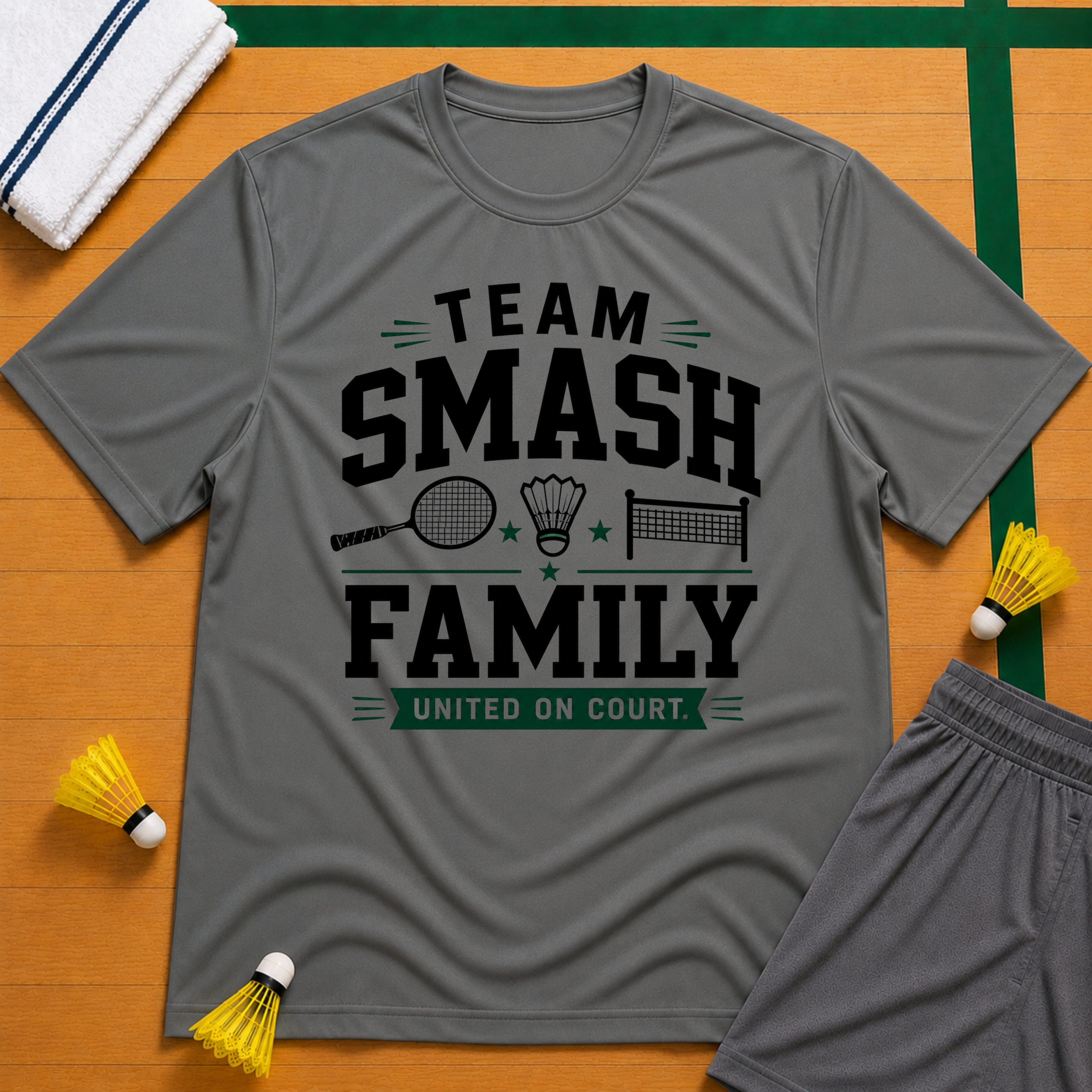 Family Badminton T-Shirt