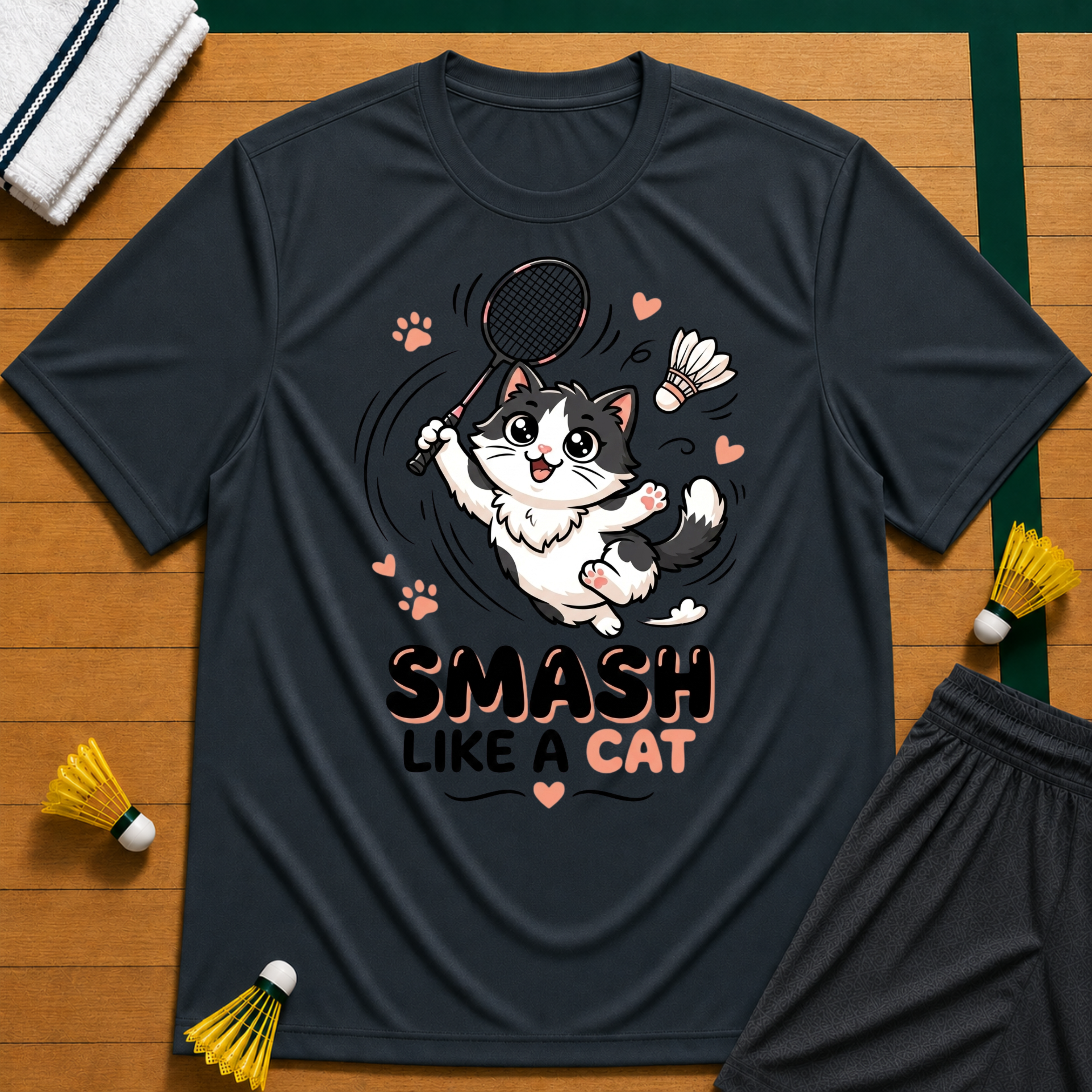 Smash Like a Cat T-Shirt