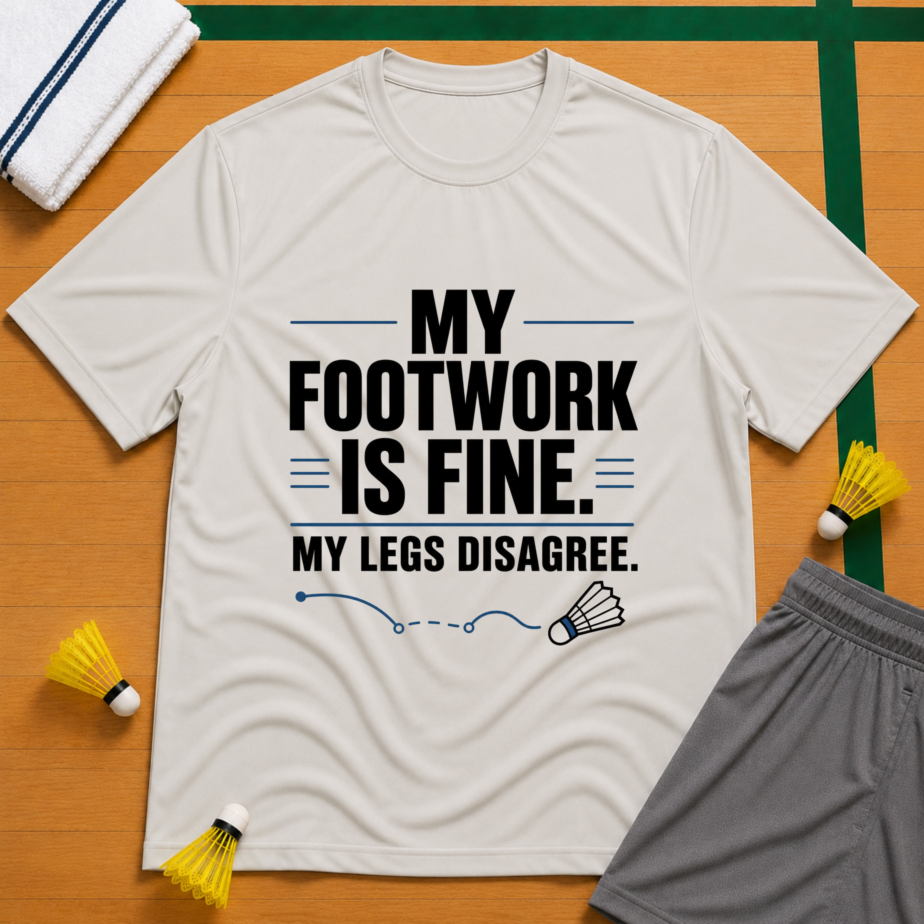 My Footwork Is Fine T-Shirt