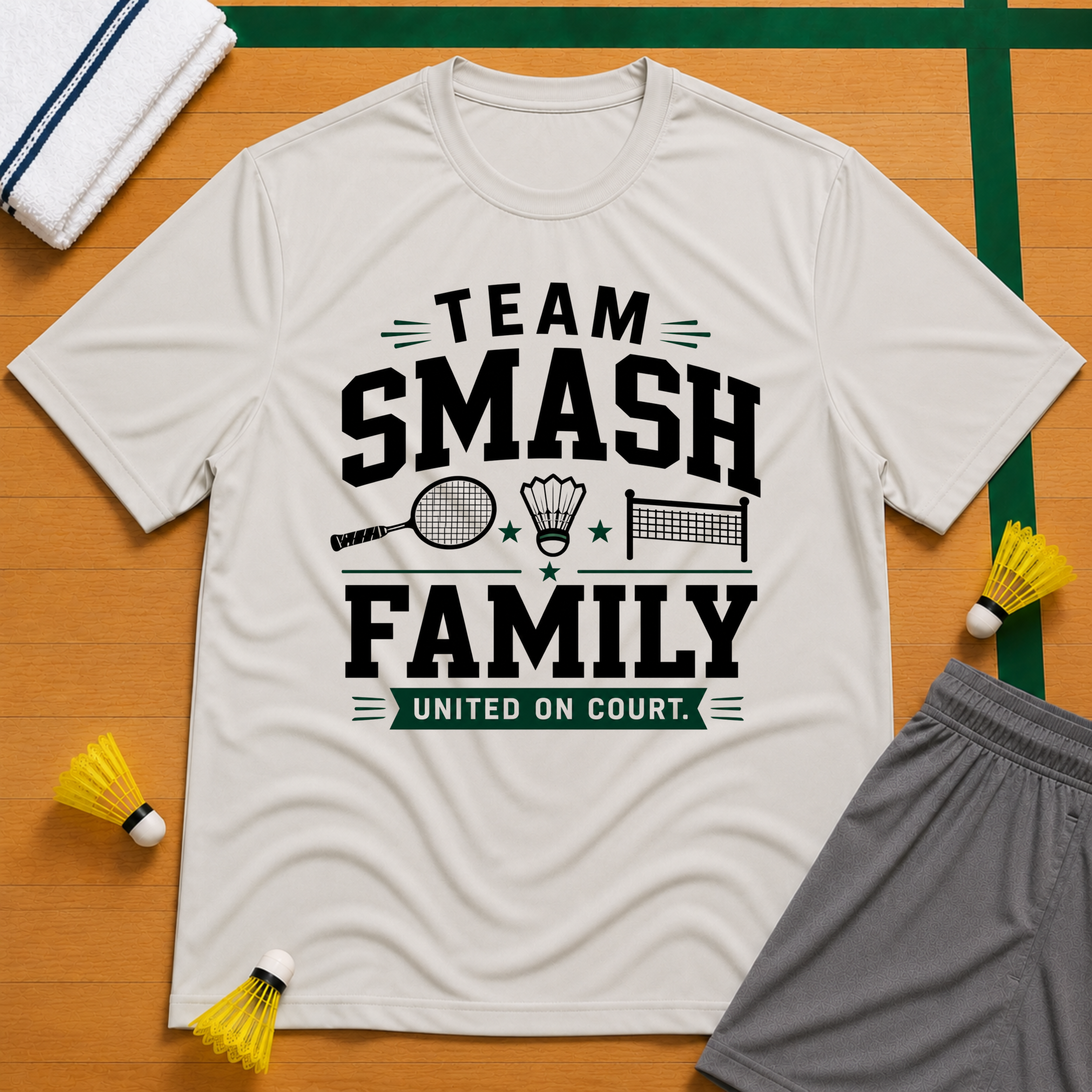 Family Badminton T-Shirt