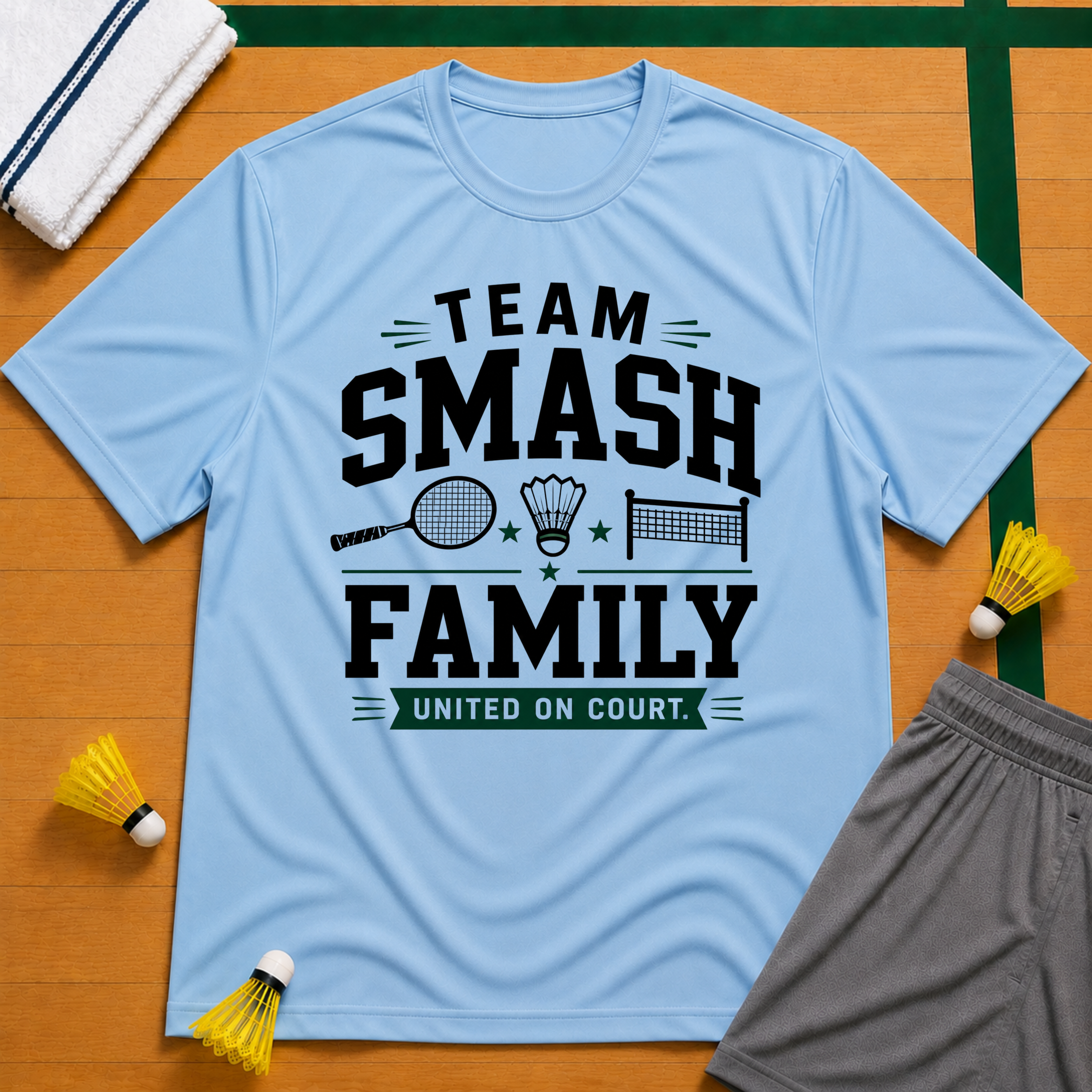 Family Badminton T-Shirt