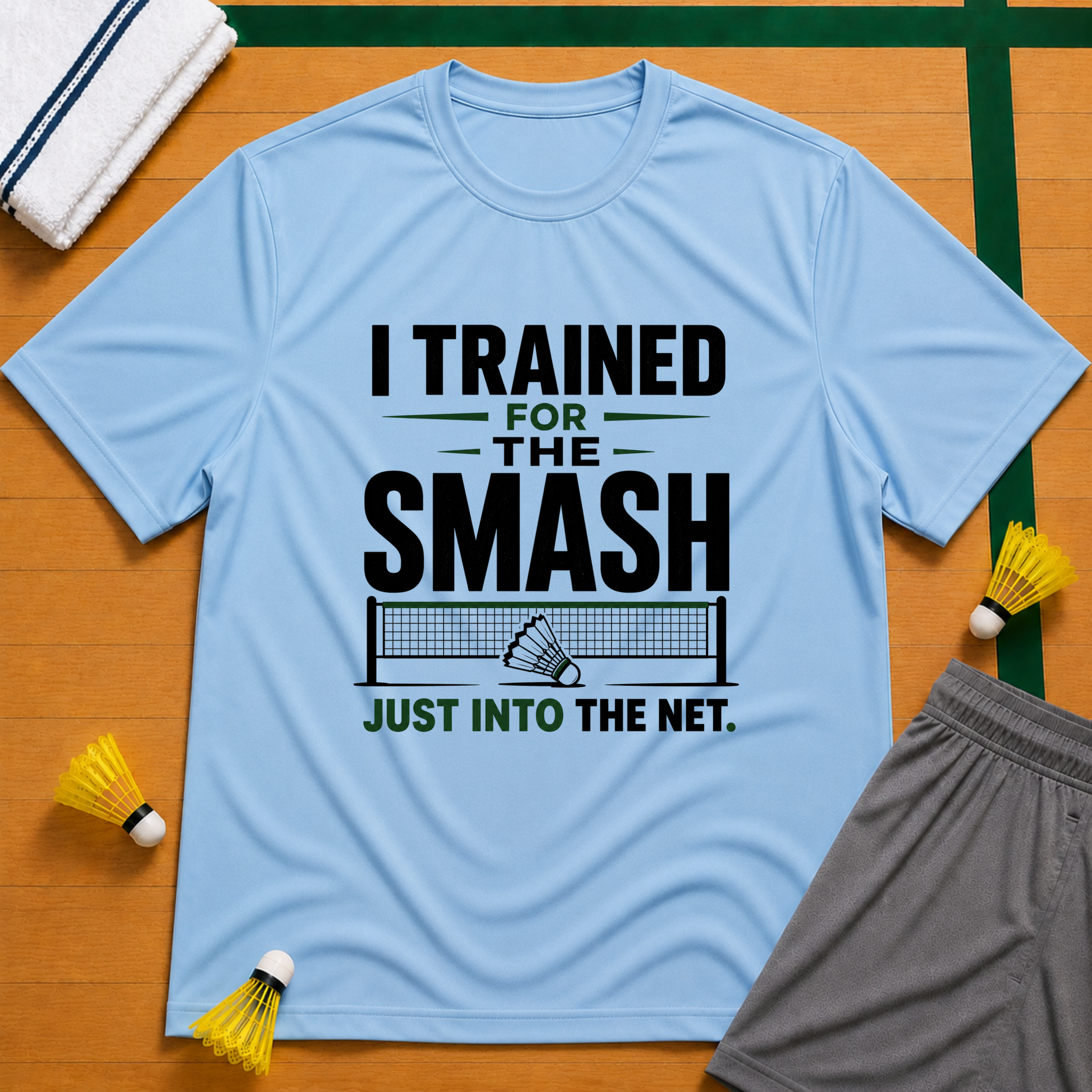 Trained Smash for Net T-Shirt