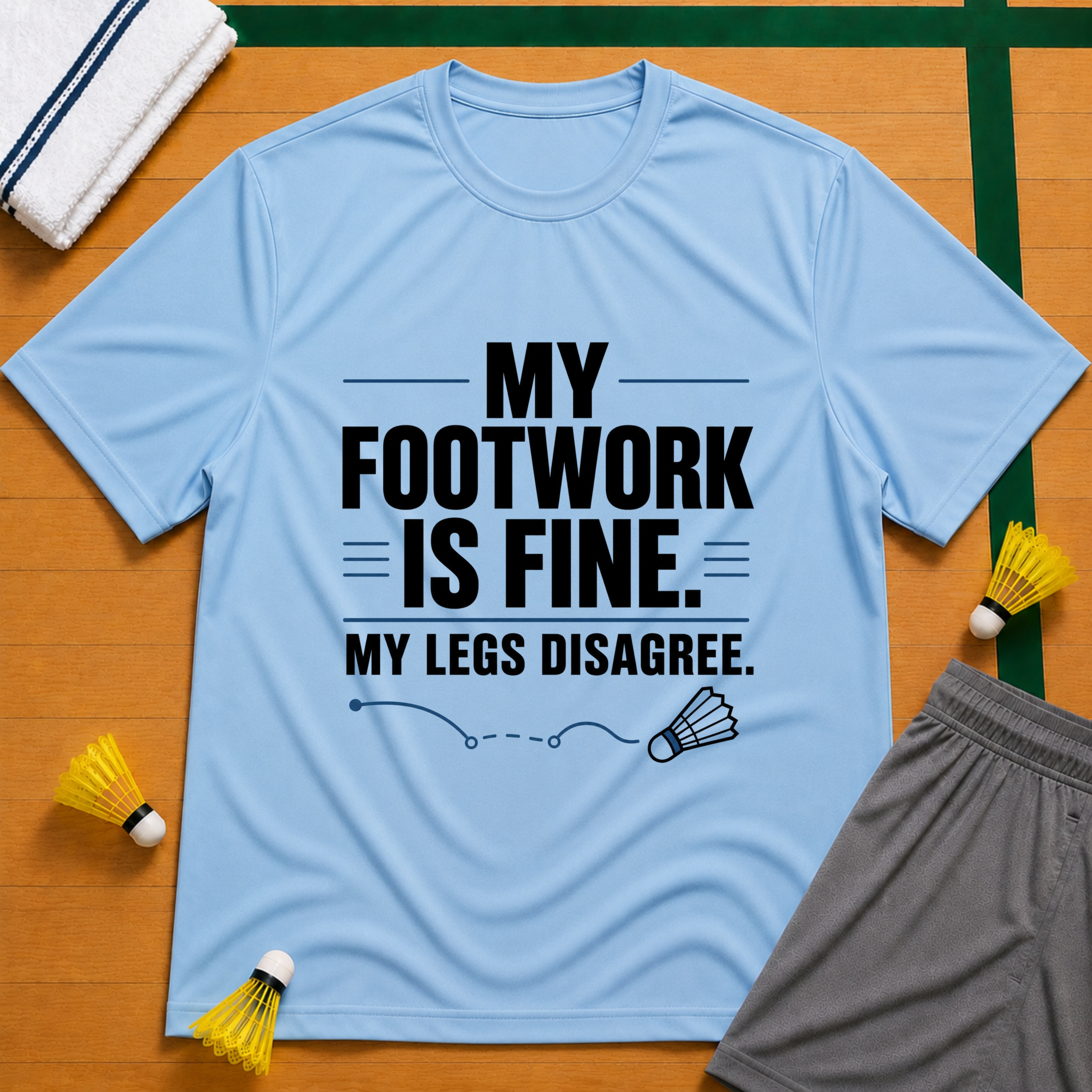 My Footwork Is Fine T-Shirt