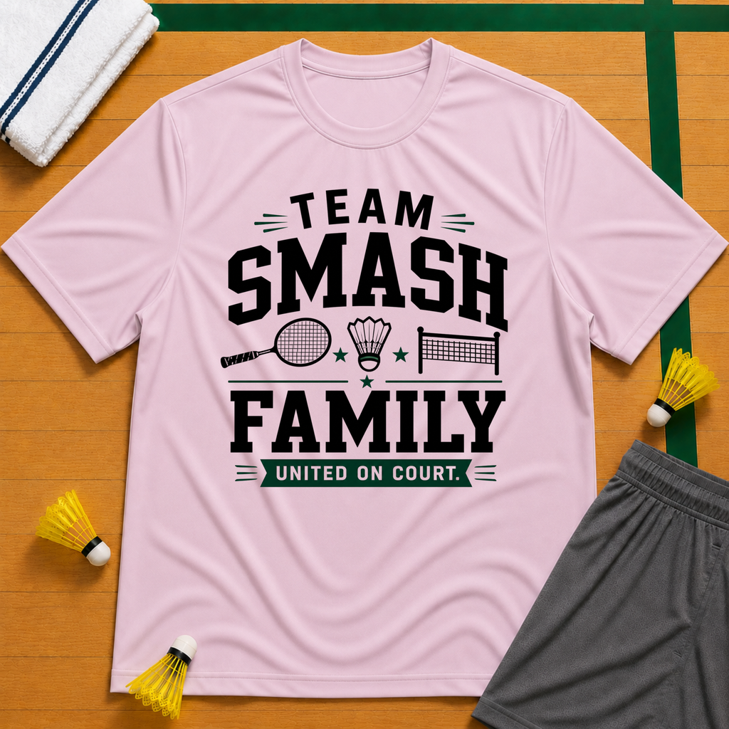 Family Badminton T-Shirt