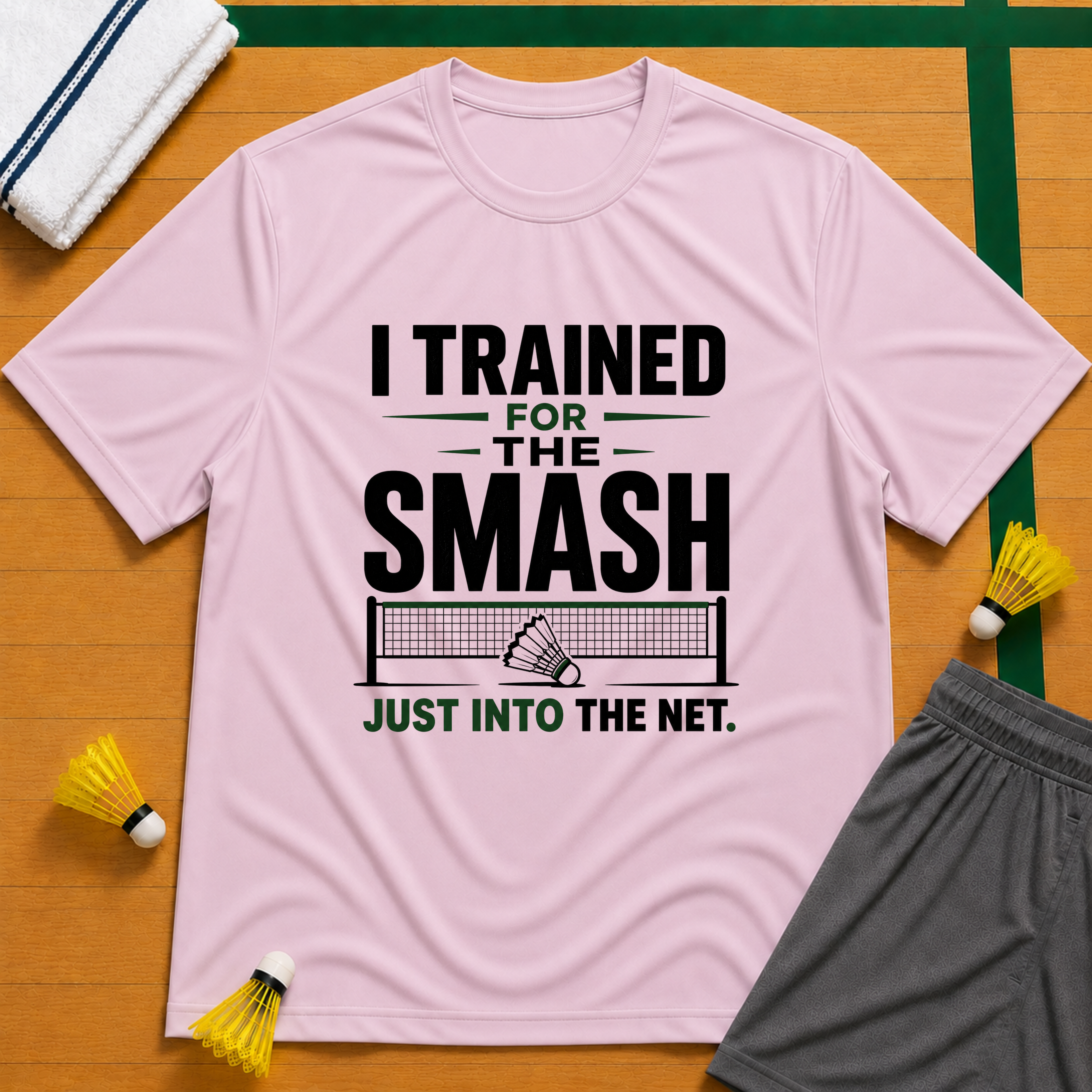 Trained Smash for Net T-Shirt