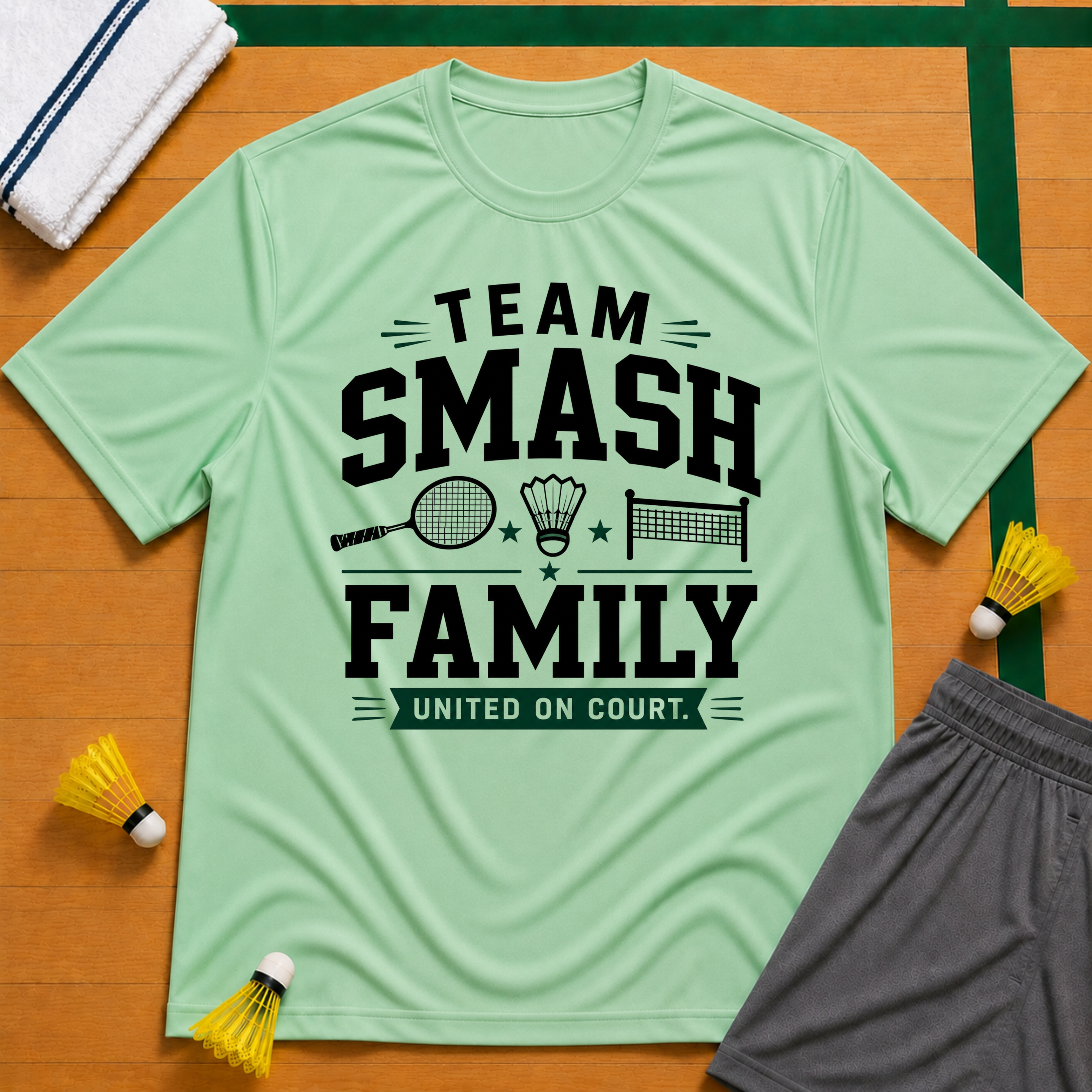 Family Badminton T-Shirt