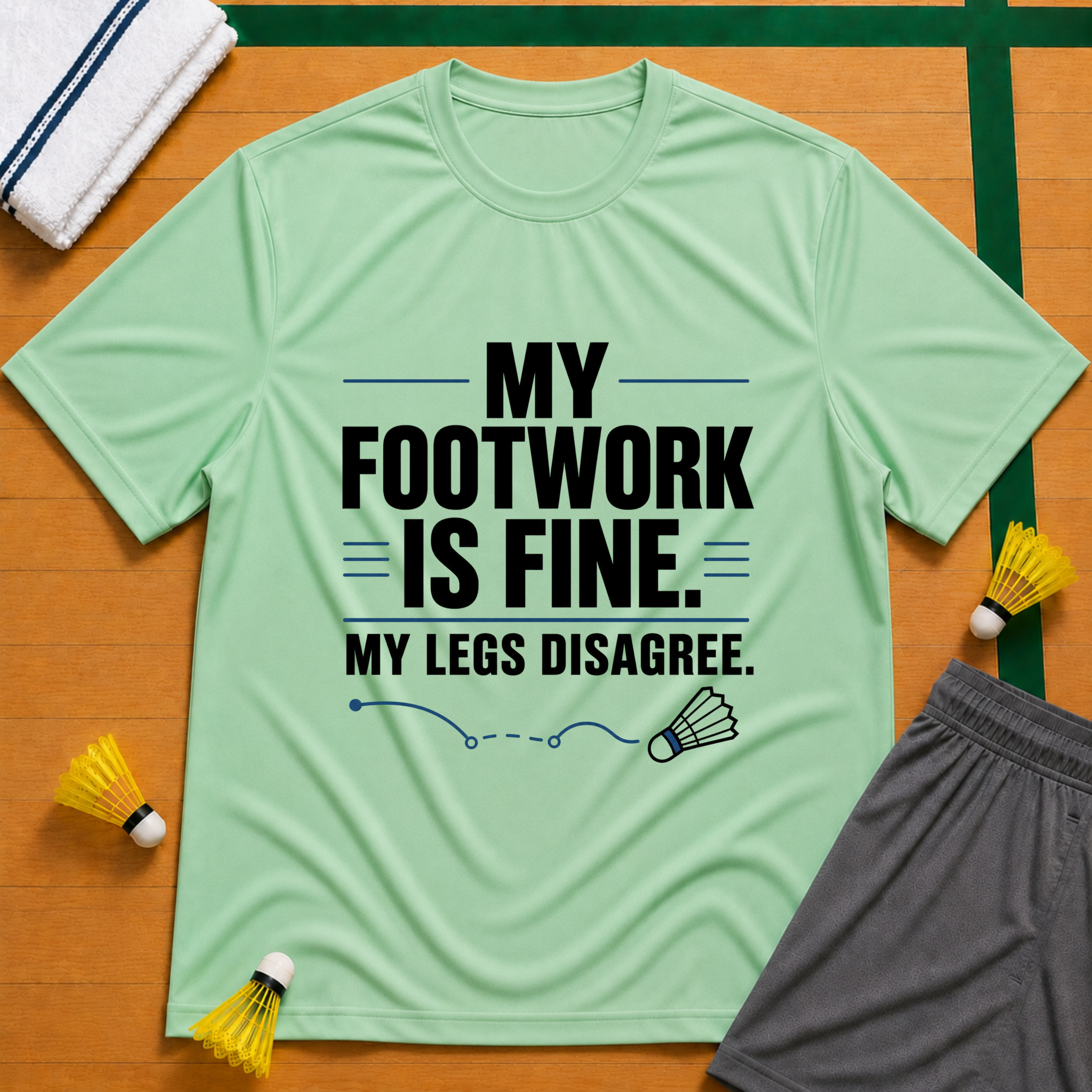 My Footwork Is Fine T-Shirt