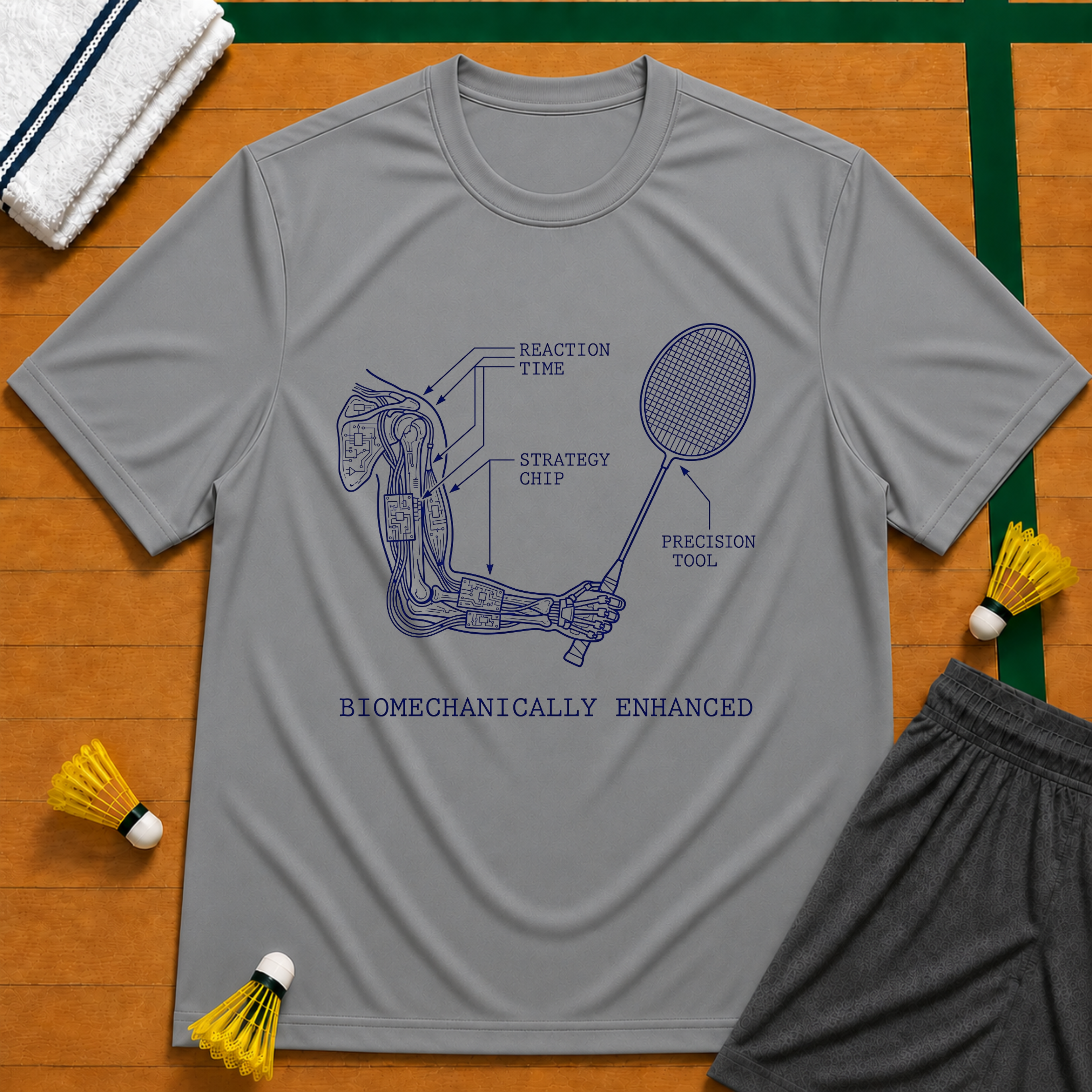 Biomechanical Enhanced T-Shirt