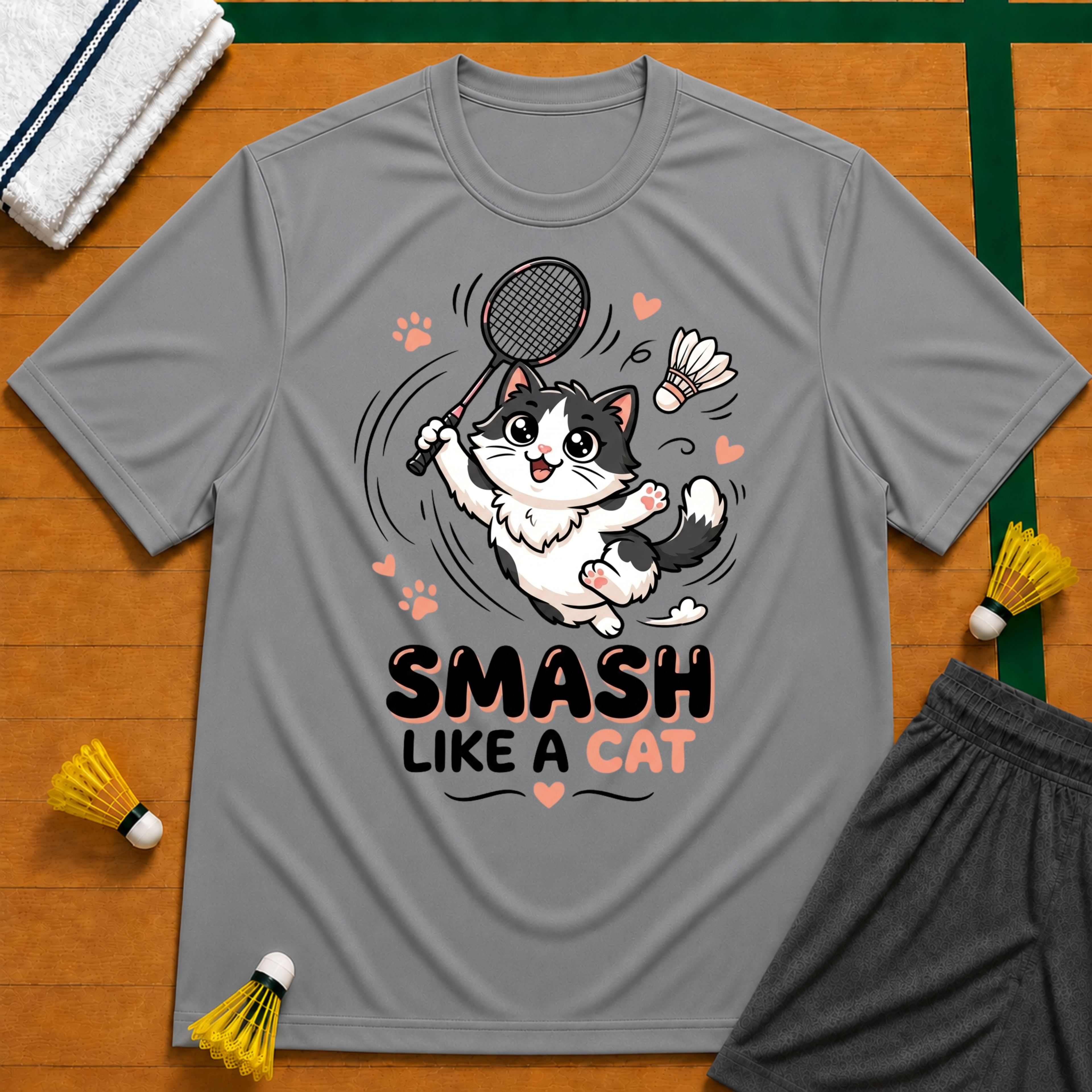 Smash Like a Cat T-Shirt
