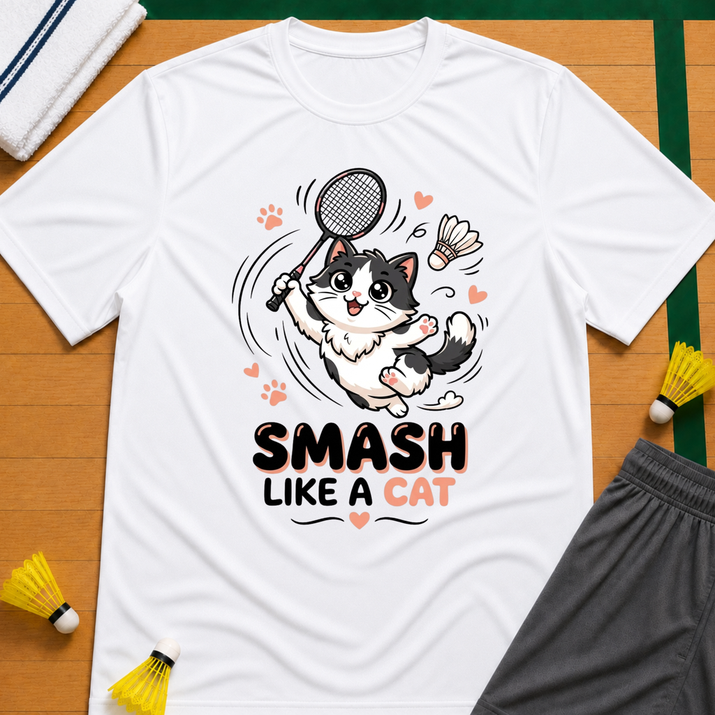 Smash Like a Cat T-Shirt