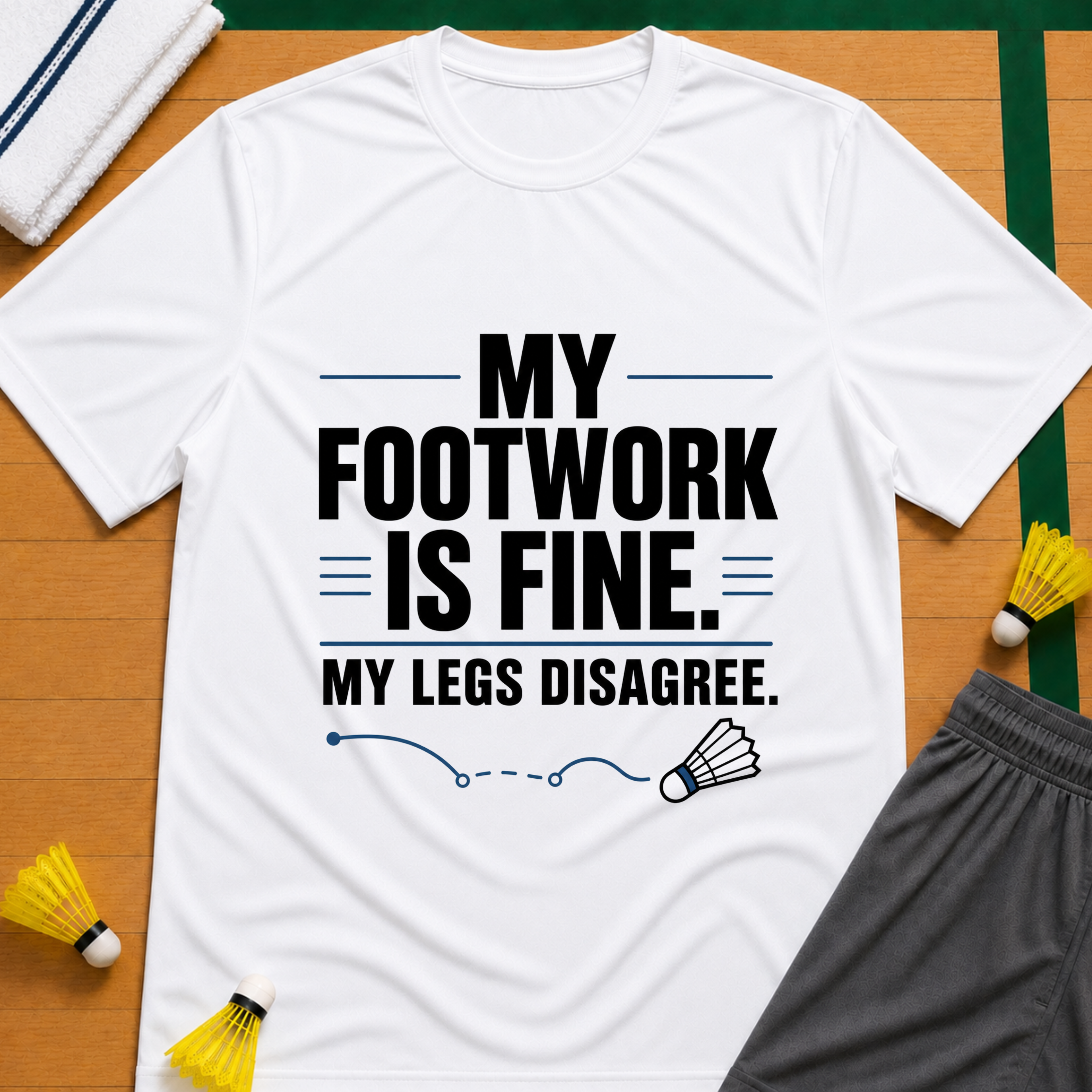 My Footwork Is Fine T-Shirt